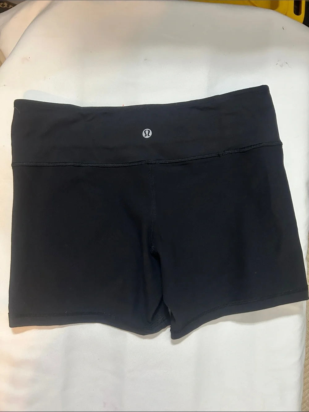 lululemon athletica Black High-Rise Bike Shorts